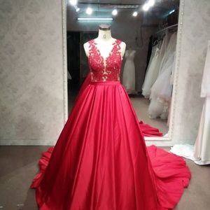 Darius Cordell Couture - Red Formal Ball Gowns